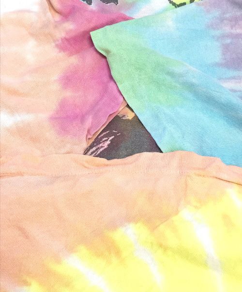 バンドTシャツ（バンドTシャツ）バンドTシャツ (バンドTシャツ) [古着]1991 NEIL YOUNG CRAZY HOUSE RAGGED GLORY TOUR(ニール・ヤング クレイジーホース)タイダイtシャツ マルチカラー サイズ:表記なしの古着・服飾アイテム