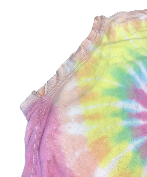 バンドTシャツ（バンドTシャツ）バンドTシャツ (バンドTシャツ) [古着]1991 NEIL YOUNG CRAZY HOUSE RAGGED GLORY TOUR(ニール・ヤング クレイジーホース)タイダイtシャツ マルチカラー サイズ:表記なしの古着・服飾アイテム