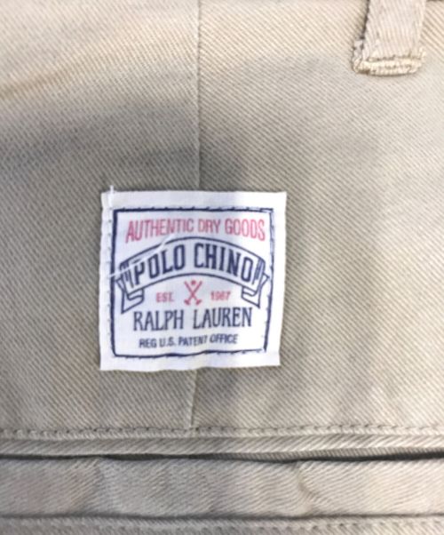 POLO RALPH LAUREN（ポロ・ラルフローレン）POLO RALPH LAUREN (ポロ・ラルフローレン) チノパン ベージュ サイズ:W31 L34 未使用品の古着・服飾アイテム