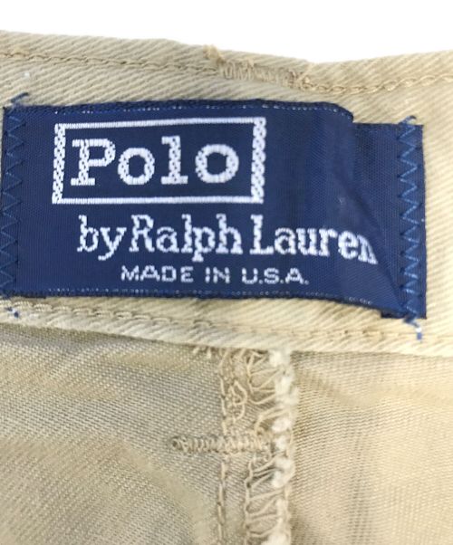 POLO RALPH LAUREN（ポロ・ラルフローレン）POLO RALPH LAUREN (ポロ・ラルフローレン) チノパン ベージュ サイズ:W31 L34 未使用品の古着・服飾アイテム