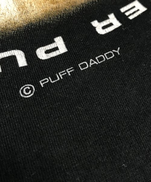 アーティストTシャツ（アーティストTシャツ）アーティストTシャツ (アーティストTシャツ) BG(ビージー) PUFF DADDY(パフィダディ) アーティストTシャツ ブラック サイズ:Mの古着・服飾アイテム