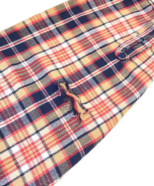 USED（ユーズド）USED (ユーズド) ネルシャツ ベージュ サイズ:16の古着・服飾アイテム