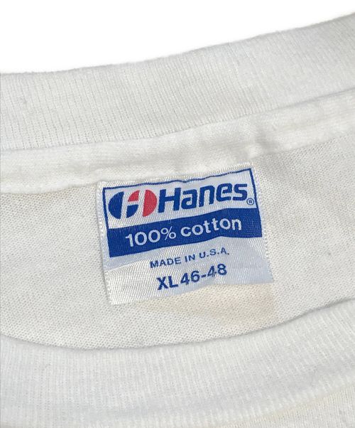 バンドTシャツ（バンドTシャツ）バンドTシャツ (バンドTシャツ) 80s GRATEFUL DEAD&BOB DYLAN(グレイトフル・デッド&ボブ・ディラン) バンドTシャツ ホワイト サイズ:XLの古着・服飾アイテム