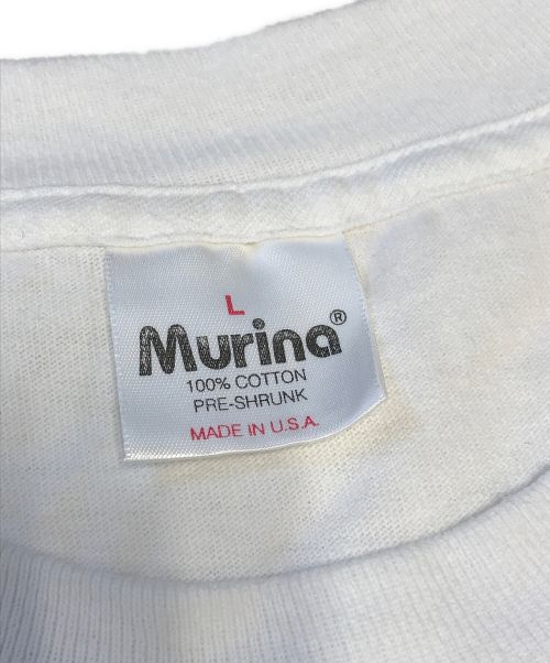 Murina（ムリナ）Murina (ムリナ) Tシャツ ホワイト サイズ:Lの古着・服飾アイテム