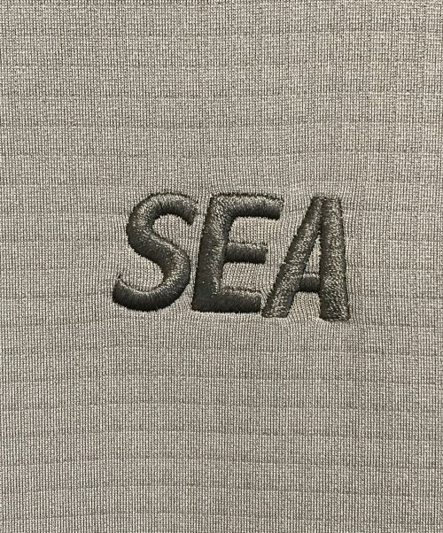 WIND AND SEA（ウィンダンシー）WIND AND SEA (ウィンダンシー) 胸ロゴラグランスウェット グレー サイズ:Lの古着・服飾アイテム