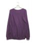 TAKAHIROMIYASHITA TheSoloIst. (タカヒロミヤシタ ザソロイスト) crewneck sweatshirt パープル サイズ:48：10000円