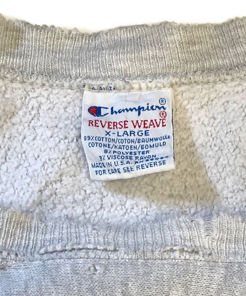 Champion（チャンピオン）Champion (チャンピオン) リバースウィーブスウェット グレー サイズ:XLの古着・服飾アイテム