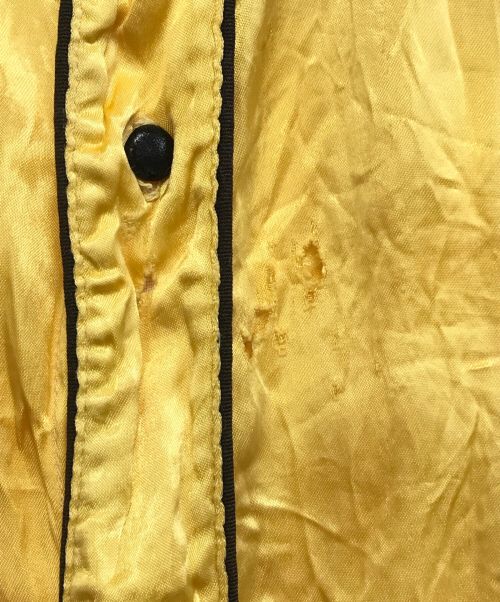 VINTAGE（ヴィンテージ）VINTAGE (ヴィンテージ) サテンウエスタンシャツ イエロー サイズ:表記なしの古着・服飾アイテム