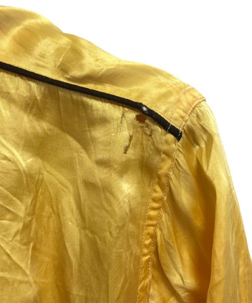 VINTAGE（ヴィンテージ）VINTAGE (ヴィンテージ) サテンウエスタンシャツ イエロー サイズ:表記なしの古着・服飾アイテム