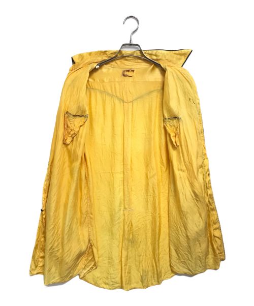 VINTAGE（ヴィンテージ）VINTAGE (ヴィンテージ) サテンウエスタンシャツ イエロー サイズ:表記なしの古着・服飾アイテム