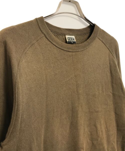 GOODENOUGH（グッドイナフ）GOODENOUGH (グッドイナフ) ポケ付きスウェット カーキ サイズ:Lの古着・服飾アイテム