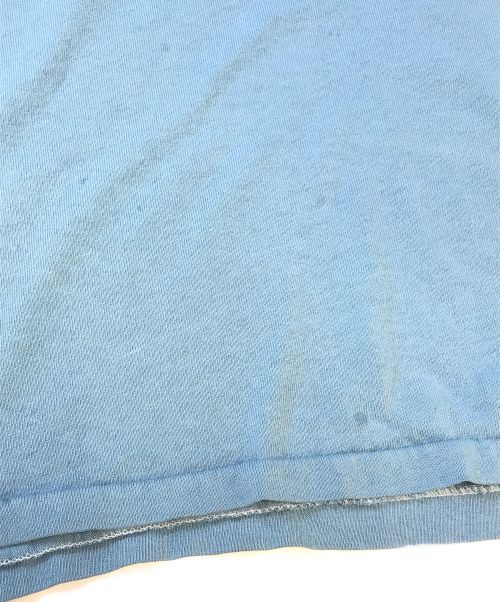Hanes（ヘインズ）Hanes (ヘインズ) 企業Tシャツ スカイブルー サイズ:ADULT XL(46-48)の古着・服飾アイテム