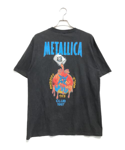 バンドTシャツ（バンドTシャツ）バンドTシャツ (バンドTシャツ) 90s metallica(メタリカ) バンドTシャツ ブラック サイズ:XLの古着・服飾アイテム