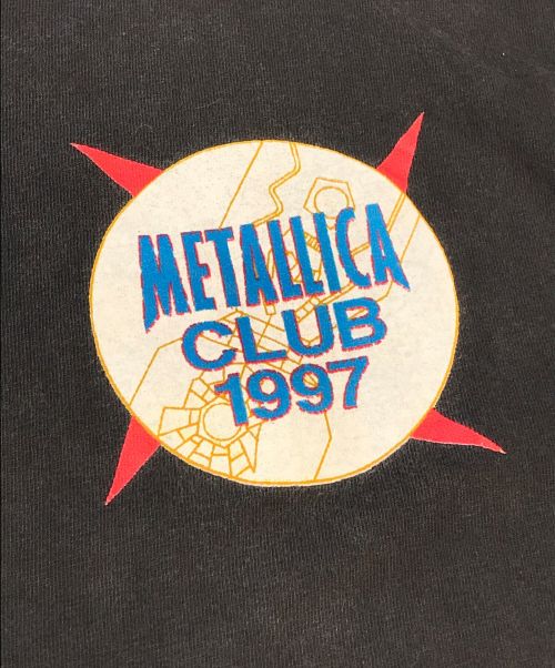 バンドTシャツ（バンドTシャツ）バンドTシャツ (バンドTシャツ) 90s metallica(メタリカ) バンドTシャツ ブラック サイズ:XLの古着・服飾アイテム