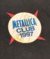中古・古着 バンドTシャツ (バンドTシャツ) 90s metallica(メタリカ) バンドTシャツ ブラック サイズ:XL：18000円