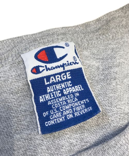 Champion（チャンピオン）Champion (チャンピオン) Tシャツ グレー サイズ:Lの古着・服飾アイテム