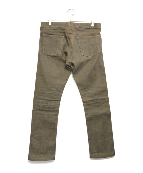 RRL（ダブルアールエル）RRL (ダブルアールエル) セルビッチカラーデニムパンツ ブラウン サイズ:29×34の古着・服飾アイテム