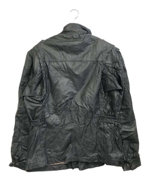 THE DEGNER CLASSIC BRAND（ザ・デグナー・クラシック・ブランド）THE DEGNER CLASSIC BRAND (デグナークラシックブランド) レザージャケット ブラック サイズ:XLの古着・服飾アイテム