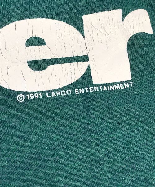 ムービーTシャツ（ムービーTシャツ）ムービーTシャツ (ムービーTシャツ) 90s The Super(ザ スーパー) ムービーTシャツ グリーン サイズ:XLの古着・服飾アイテム