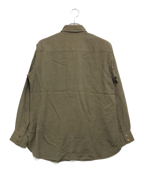 ARMY OFFICERS（アーミーオフィサーズ）ARMY OFFICERS (アーミーオフィサーズ) エポレットシャツ カーキ サイズ:表記なしの古着・服飾アイテム