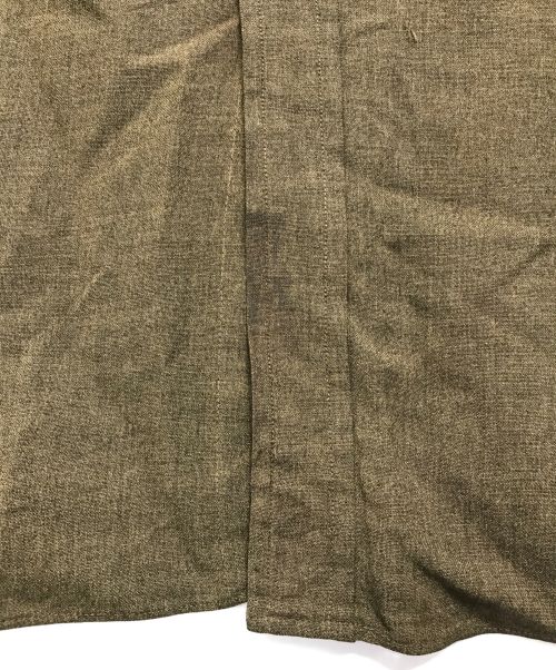 ARMY OFFICERS（アーミーオフィサーズ）ARMY OFFICERS (アーミーオフィサーズ) エポレットシャツ カーキ サイズ:表記なしの古着・服飾アイテム