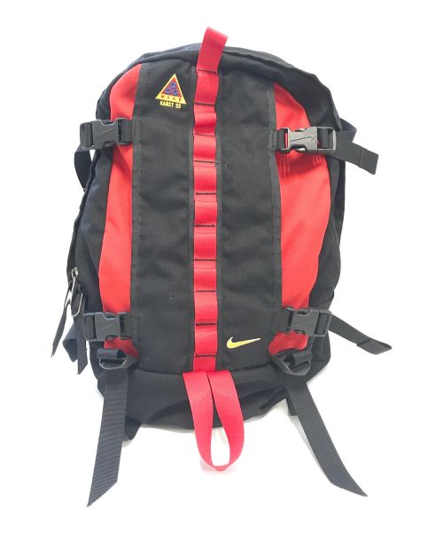 NIKE ACG（ナイキエーシージー）NIKE ACG (ナイキエージーシー) リュック レッド×ブラックの古着・服飾アイテム