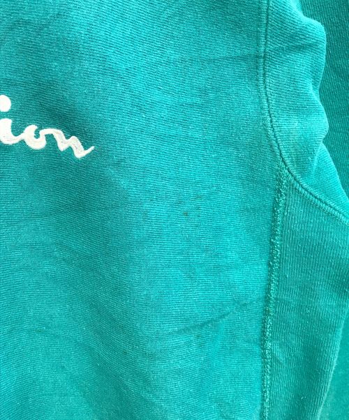 Champion（チャンピオン）Champion (チャンピオン) リバースウィーブスウェット グリーン サイズ:Lの古着・服飾アイテム