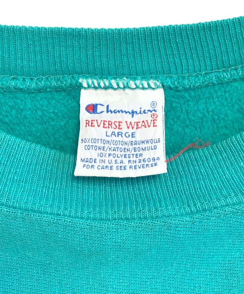 Champion（チャンピオン）Champion (チャンピオン) リバースウィーブスウェット グリーン サイズ:Lの古着・服飾アイテム