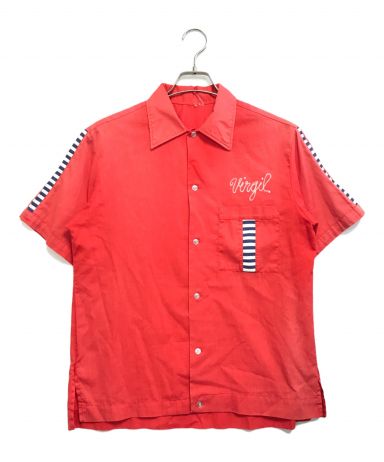 ボーリング　赤　シャツ 楽天市場】ALCARZA アルカルザ ボウリングシャツ バック刺繍