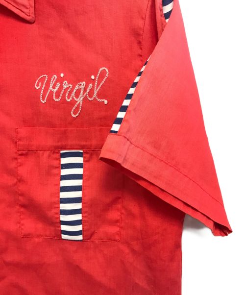 VINTAGE（ヴィンテージ）VINTAGE (ヴィンテージ) ボーリングシャツ レッド サイズ:不明の古着・服飾アイテム