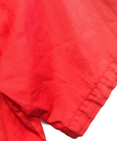 VINTAGE（ヴィンテージ）VINTAGE (ヴィンテージ) ボーリングシャツ レッド サイズ:不明の古着・服飾アイテム