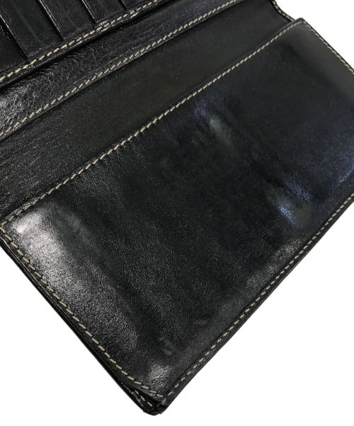 GUCCI（グッチ）GUCCI (グッチ) 長財布 ブラックの古着・服飾アイテム