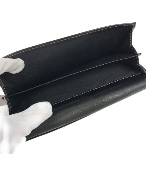 GUCCI（グッチ）GUCCI (グッチ) 長財布 ブラックの古着・服飾アイテム