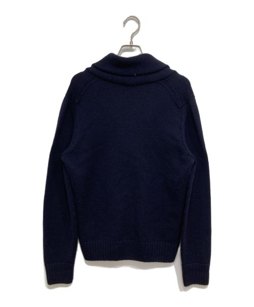 Drumohr（ドルモア）Drumohr (ドルモア) ショールカラーカーディガン ネイビー サイズ:46(M)の古着・服飾アイテム