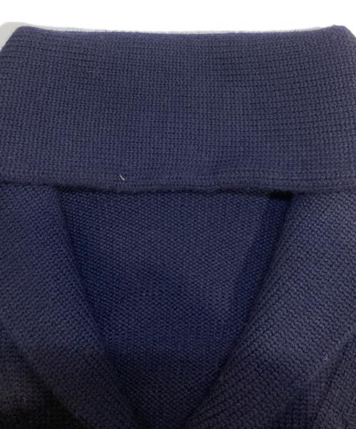 Drumohr（ドルモア）Drumohr (ドルモア) ショールカラーカーディガン ネイビー サイズ:46(M)の古着・服飾アイテム