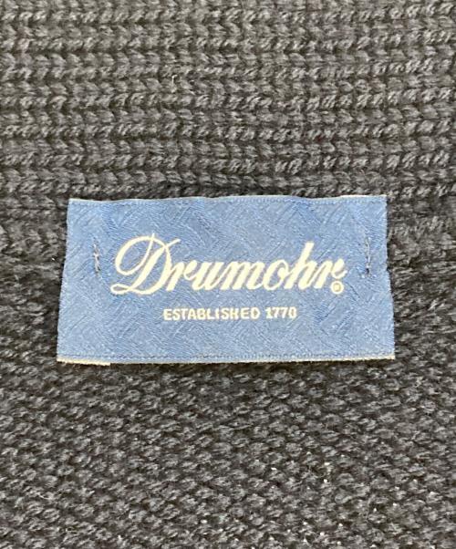 Drumohr（ドルモア）Drumohr (ドルモア) ショールカラーカーディガン ネイビー サイズ:46(M)の古着・服飾アイテム
