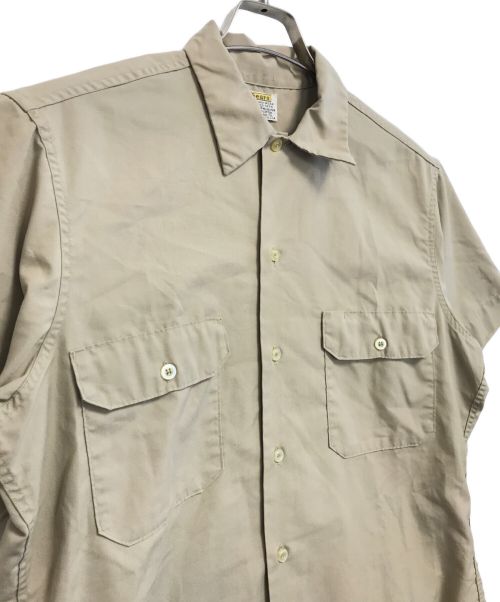 Sears（シアーズ）Sears (シアーズ) 半袖シャツ ベージュ サイズ:Ｍの古着・服飾アイテム