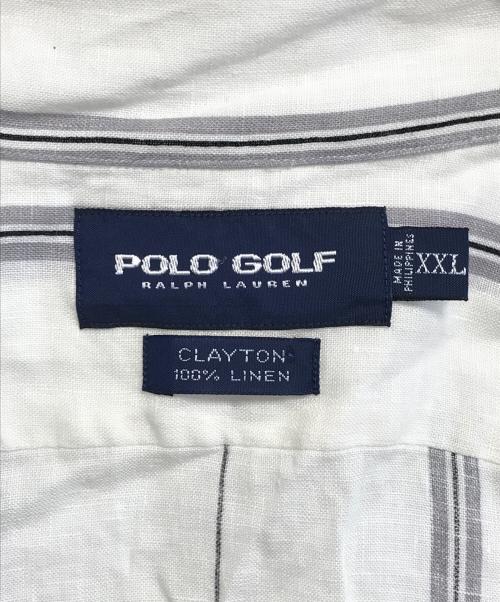 POLO GOLF（ポロ ゴルフ）POLO GOLF (ポロ ゴルフ) オープンカラーシャツ ホワイト サイズ:XXLの古着・服飾アイテム