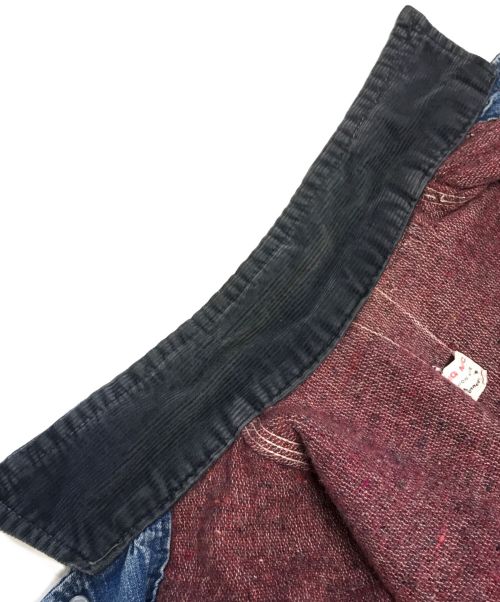 big mac（ビッグマック）big mac (ビッグマック) ブランケット付きカバーオール インディゴ サイズ:表記なしの古着・服飾アイテム