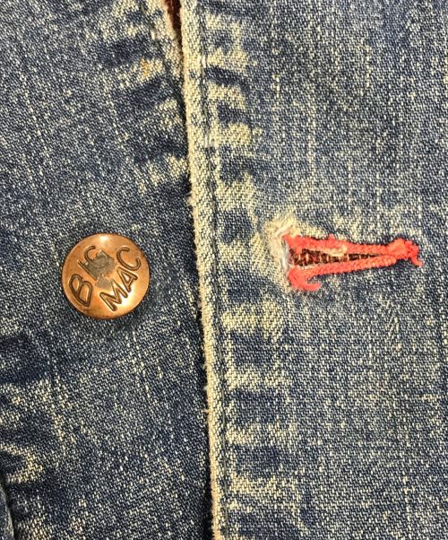 big mac（ビッグマック）big mac (ビッグマック) ブランケット付きカバーオール インディゴ サイズ:表記なしの古着・服飾アイテム