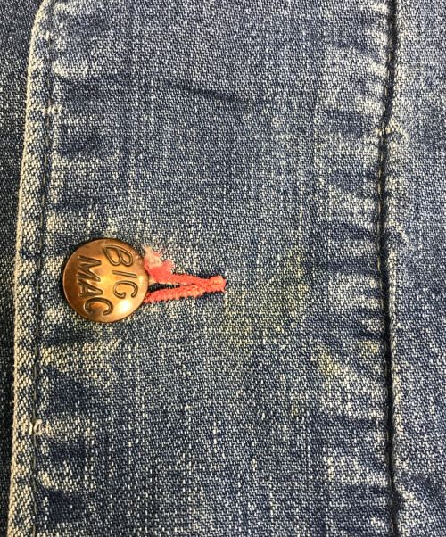 big mac（ビッグマック）big mac (ビッグマック) ブランケット付きカバーオール インディゴ サイズ:表記なしの古着・服飾アイテム