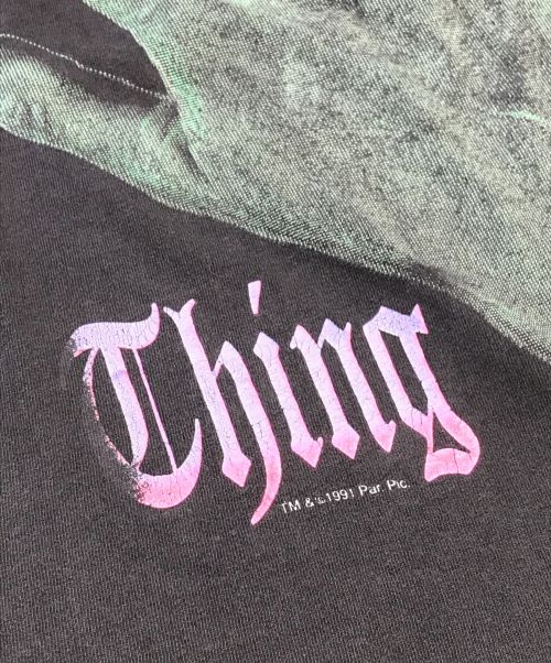 ムービーTシャツ（ムービーTシャツ）ムービーTシャツ (ムービーTシャツ) 90s The Addams Family(ザ・アダムスファミリー) ムービーTシャツ ブラック サイズ:Lの古着・服飾アイテム