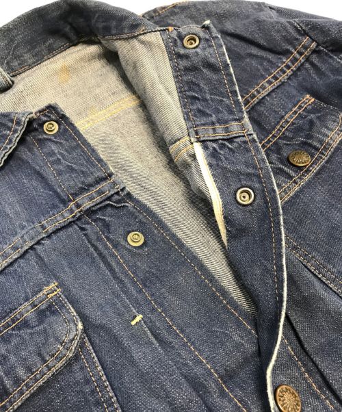 VINTAGE（ヴィンテージ）VINTAGE (ヴィンテージ) デニムジャケット インディゴ サイズ:表記なしの古着・服飾アイテム