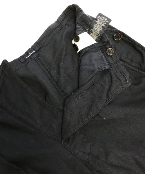 ERMENEGILDO ZEGNA（エルメネジルド・ゼニア）ERMENEGILDO ZEGNA (エルメネジルド・ゼニア) コットンオーバーパンツ ネイビー サイズ:XSの古着・服飾アイテム