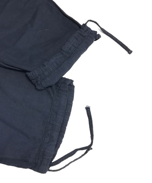 ERMENEGILDO ZEGNA（エルメネジルド・ゼニア）ERMENEGILDO ZEGNA (エルメネジルド・ゼニア) コットンオーバーパンツ ネイビー サイズ:XSの古着・服飾アイテム