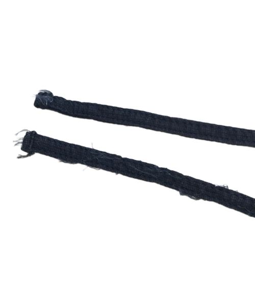 ERMENEGILDO ZEGNA（エルメネジルド・ゼニア）ERMENEGILDO ZEGNA (エルメネジルド・ゼニア) コットンオーバーパンツ ネイビー サイズ:XSの古着・服飾アイテム