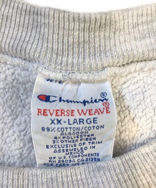Champion（チャンピオン）Champion (チャンピオン) リバースウィーブスウェット グレー サイズ:XX-LARGEの古着・服飾アイテム