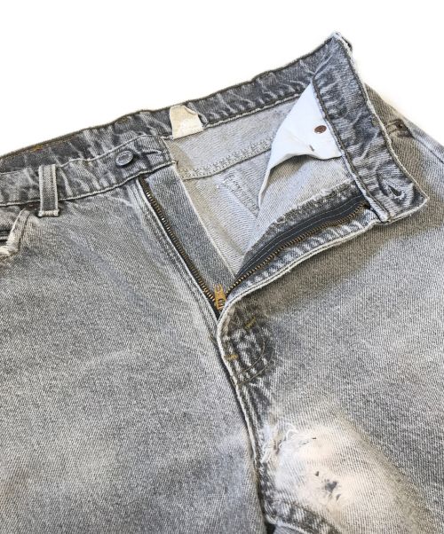 LEVI'S（リーバイス）LEVI'S (リーバイス) 先染めブラックデニム ブラック サイズ:W34 L32の古着・服飾アイテム