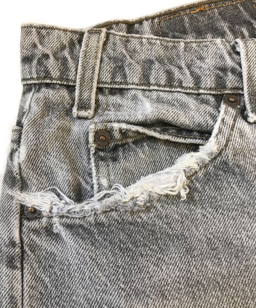 LEVI'S（リーバイス）LEVI'S (リーバイス) 先染めブラックデニム ブラック サイズ:W34 L32の古着・服飾アイテム