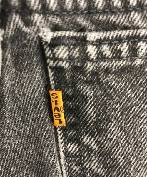 LEVI'S（リーバイス）LEVI'S (リーバイス) 先染めブラックデニム ブラック サイズ:W36 L34の古着・服飾アイテム